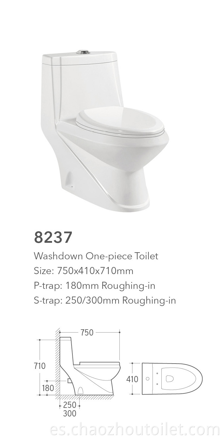 8237 One Piece Toilet